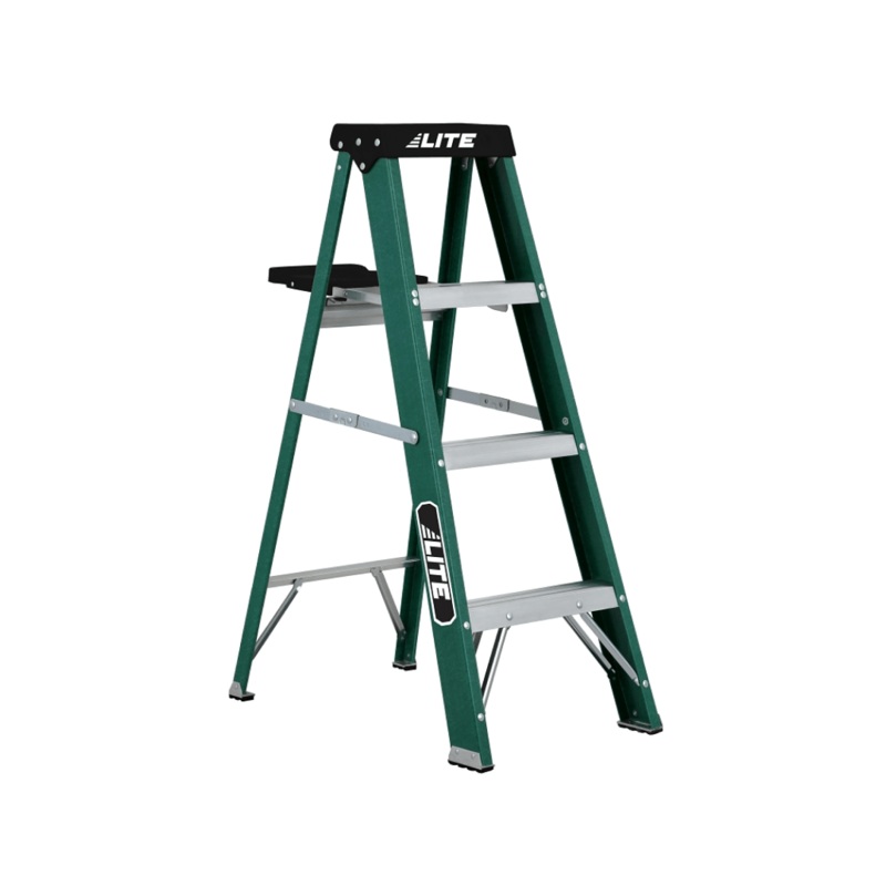 Heavy-Duty Fibreglass Stepladder 4ft Type 2 225 lb - LP-30477