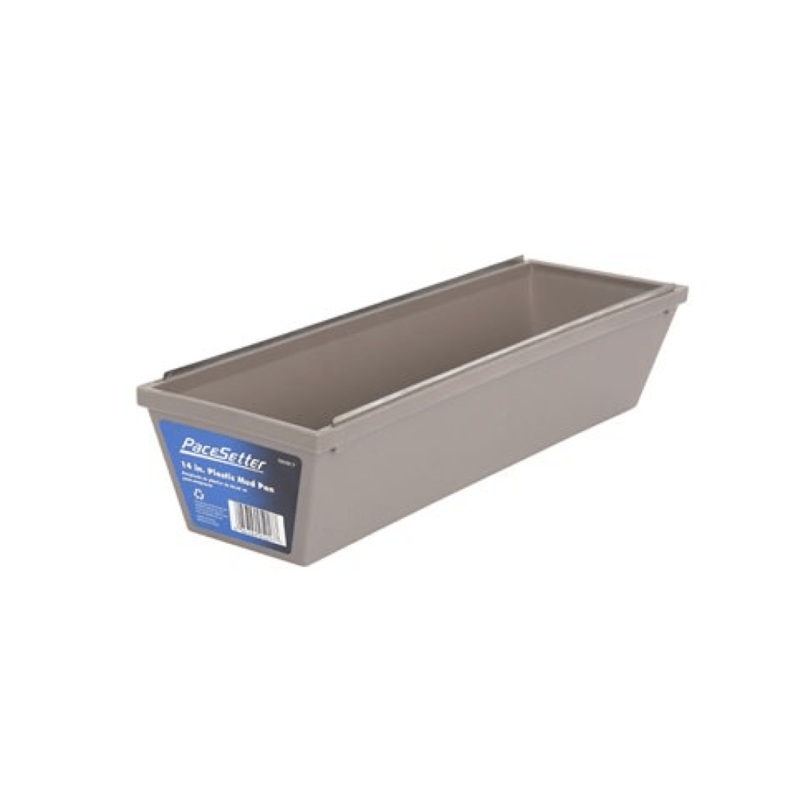 Mud Pan Plastic 14in