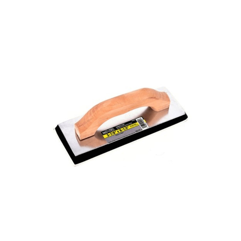 Professional Gum Rubber Float 9in x 3?in Wooden Handle