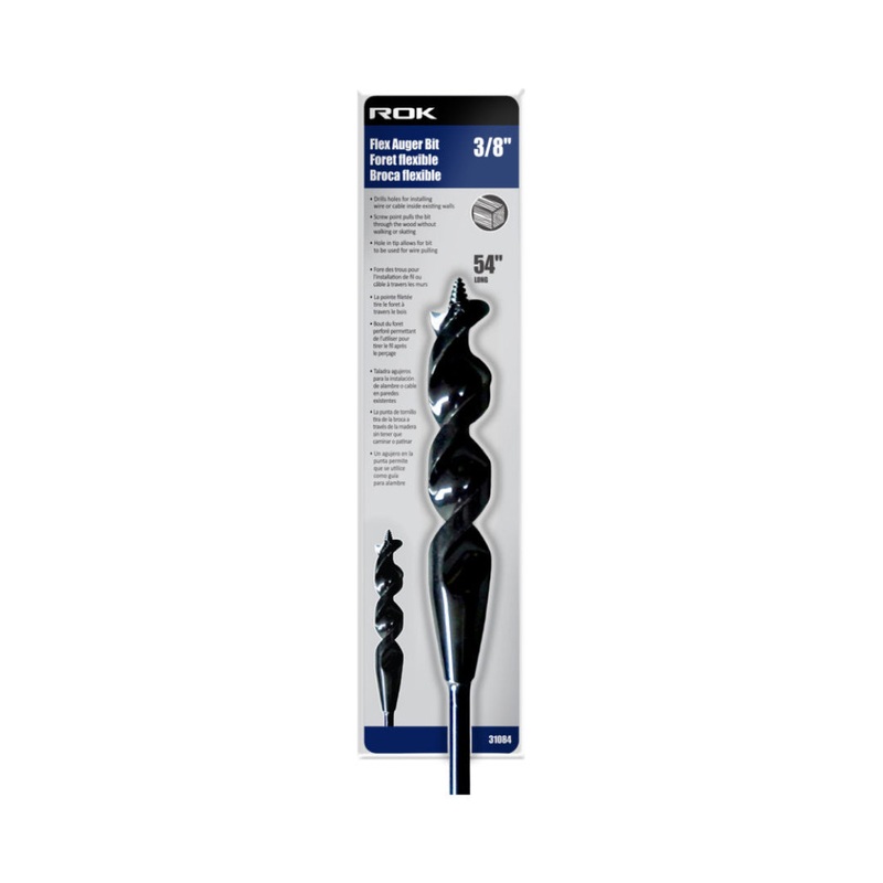 3/8" x 54" Flexible Auger Bit