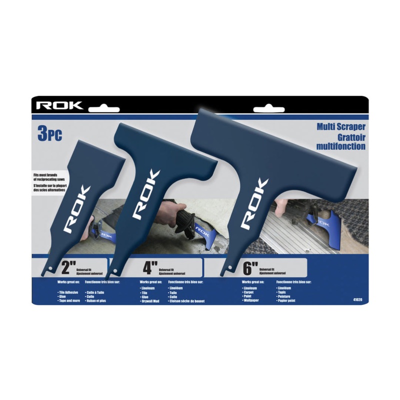 3 Pc Multi Scraper Blade Set