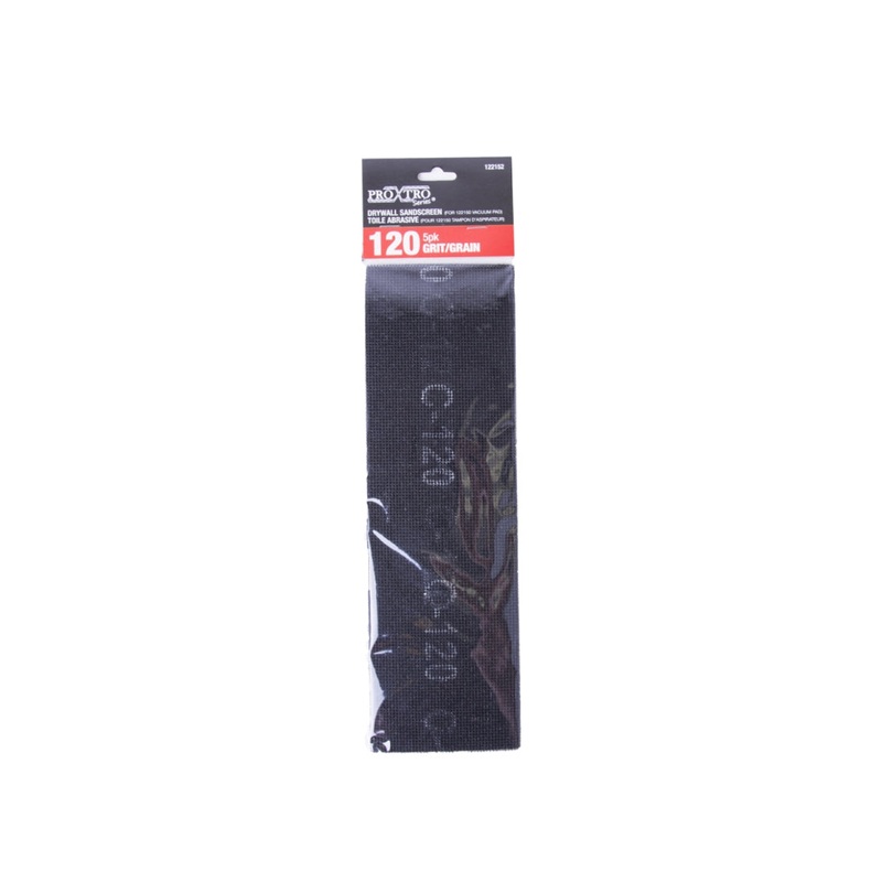 5PC Drywall Sandscreen 120 Grit For 122150