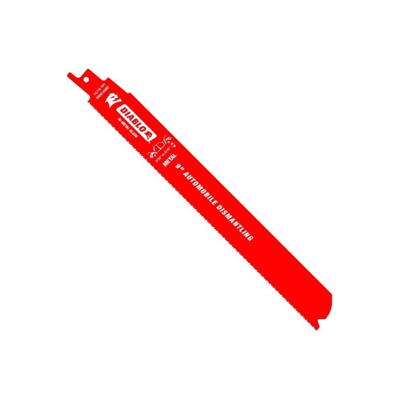 9 in. Bi-Metal Recip Blade for Auto Dismantling 25-Pack