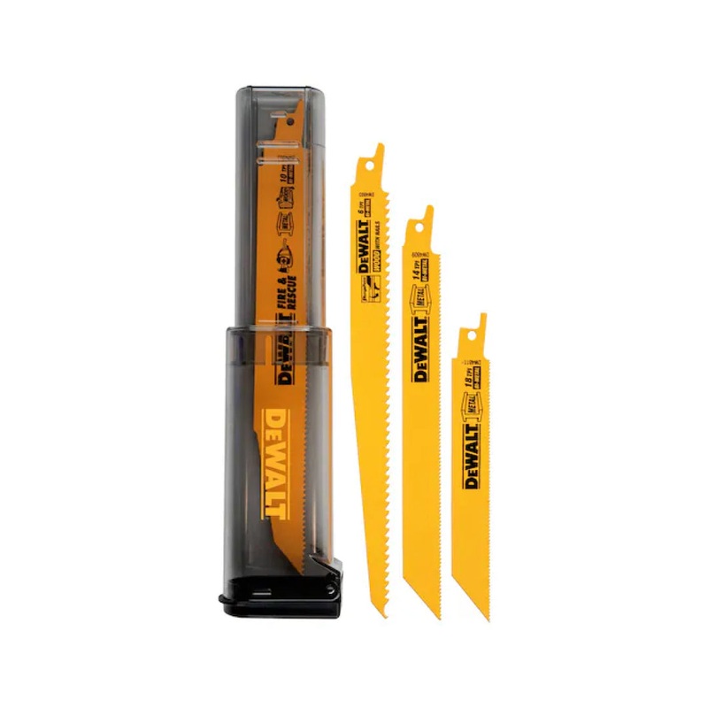 Bi-Metal Reciprocating Saw Blade Set With Case (16 pc.)