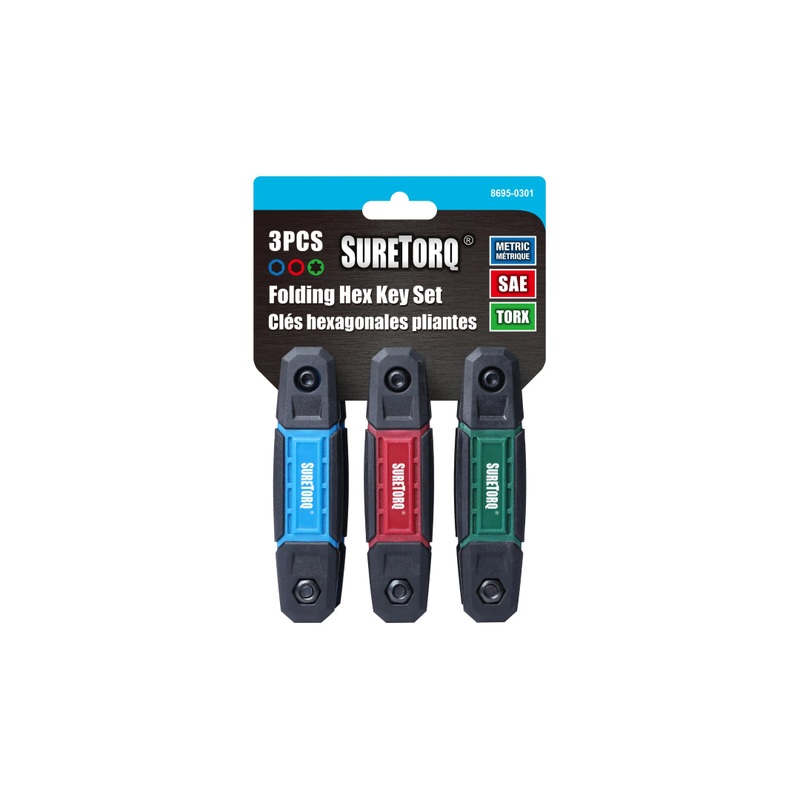 Folding Hex Key Set