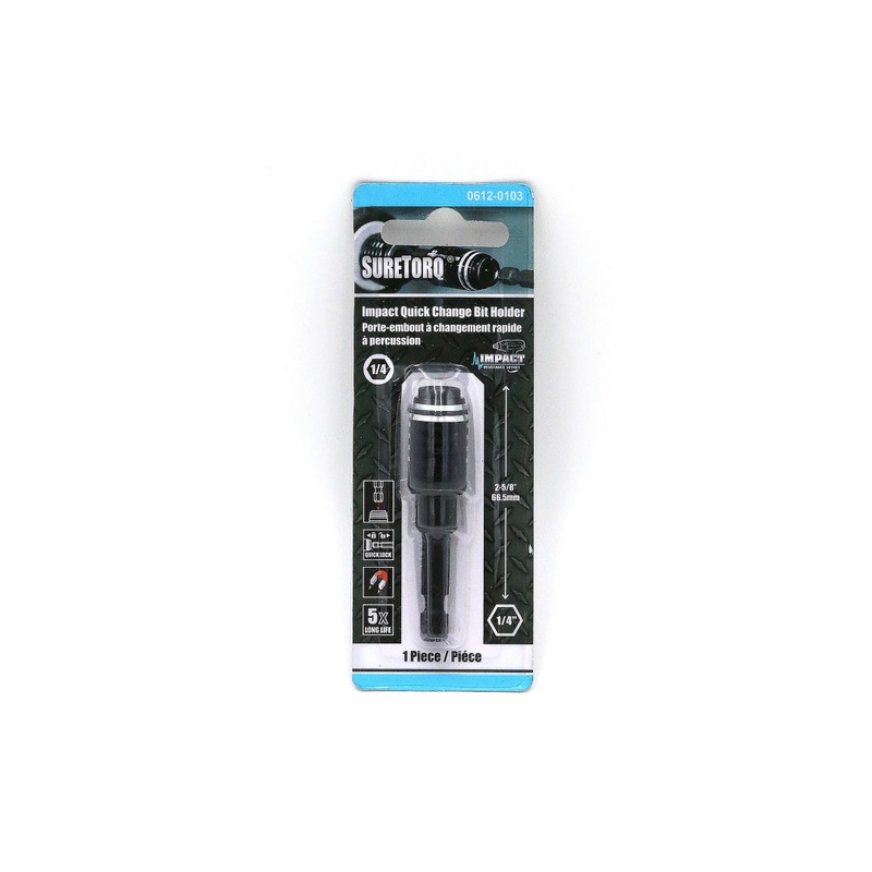 Impact Quick Change One Piece Bit Holder