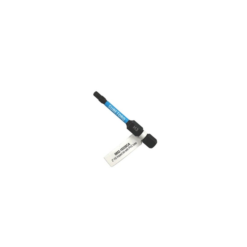 Magnetic Impact Hex Power Bits 2" Bulk (Metric)