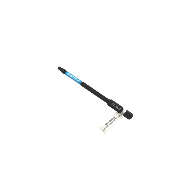 Magnetic Impact Square Power Bits 6" Bulk