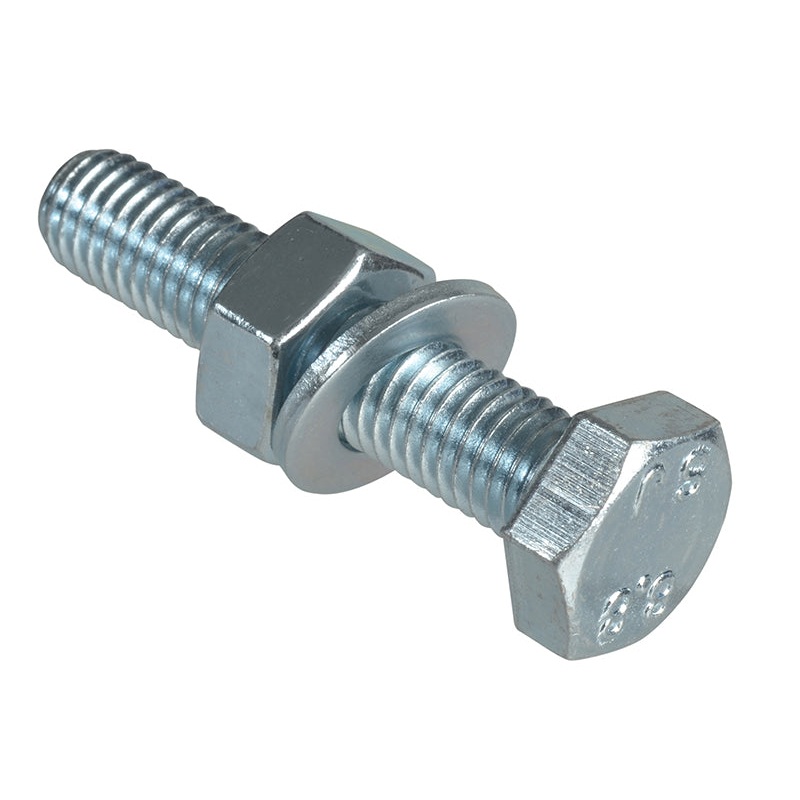 High Tensile Set Screw ZP M10 x 50mm Forge Pack 2