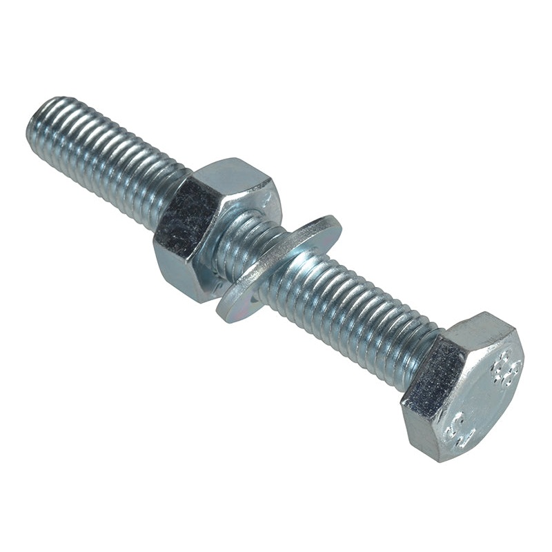 High Tensile Set Screw ZP M10 x 70mm Forge Pack 2