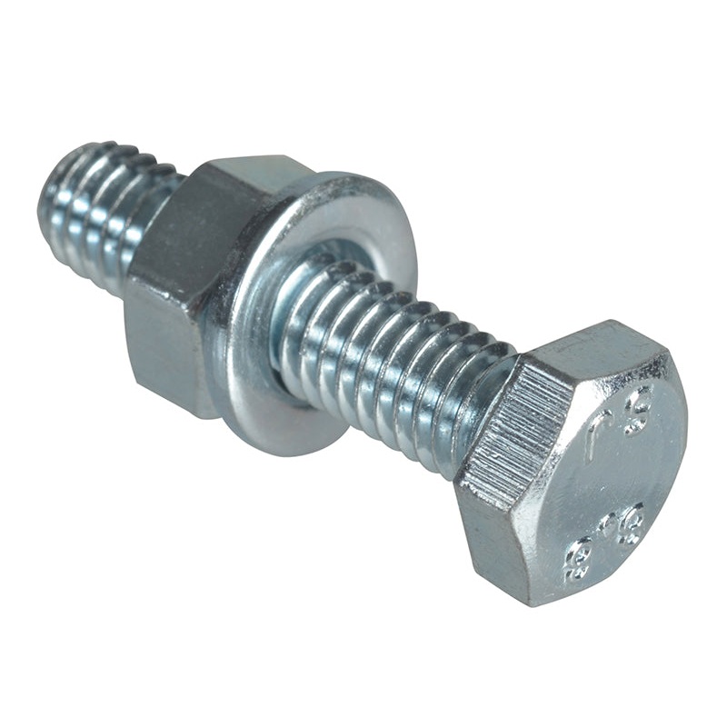 High Tensile Set Screw ZP M6 x 25mm Forge Pack 12