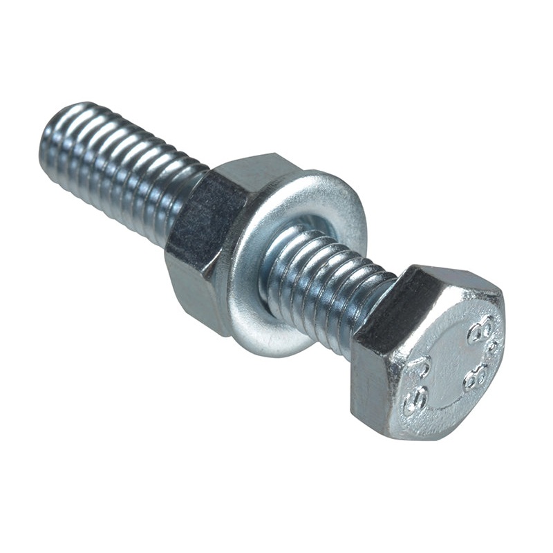 High Tensile Set Screw ZP M6 x 30mm Forge Pack 10