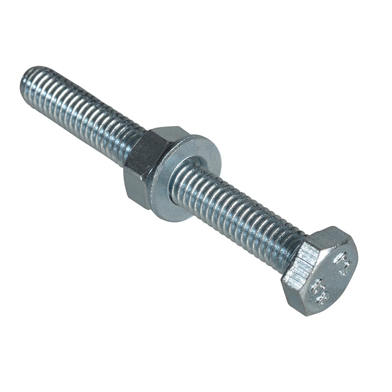 High Tensile Set Screw ZP M6 x 50mm Forge Pack 6