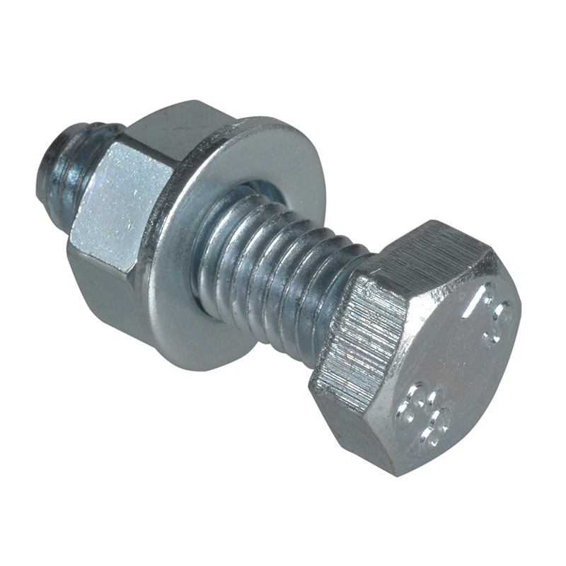 High Tensile Set Screw ZP M8 x 25mm Forge Pack 8