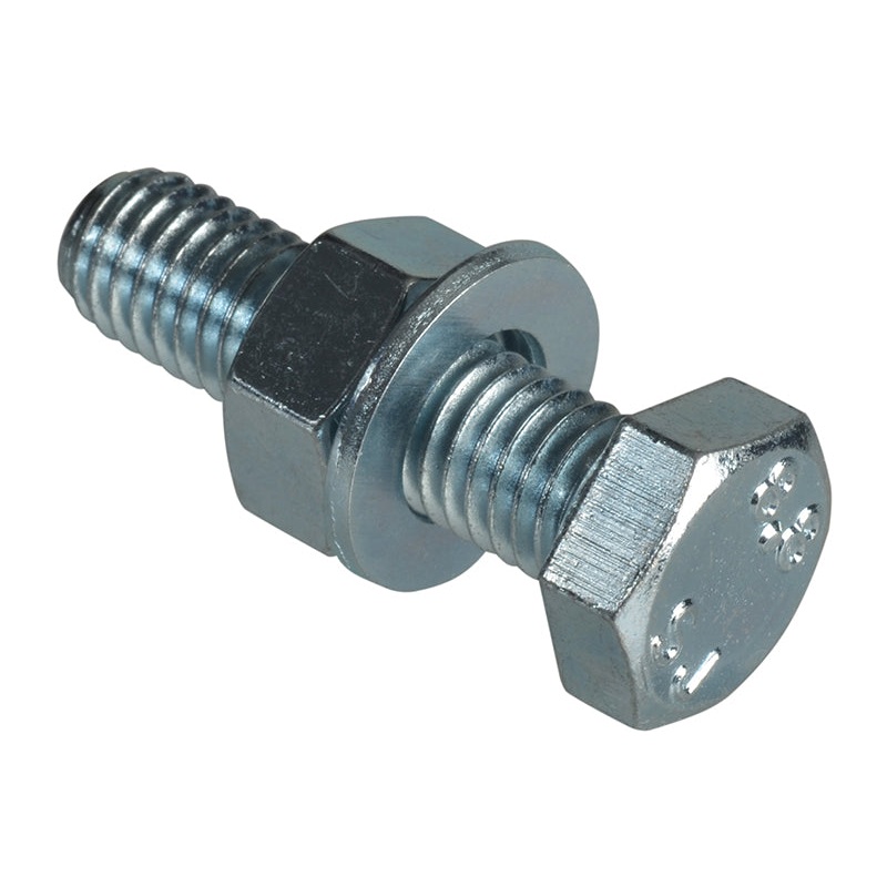 High Tensile Set Screw ZP M8 x 30mm Forge Pack 6