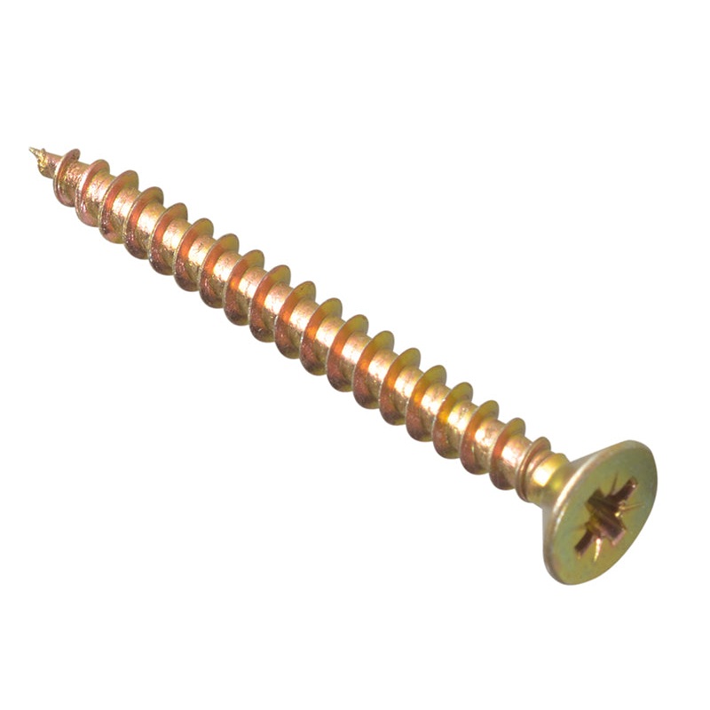 Multi-Purpose Pozi Compatible Screw CSK ST ZYP 5.0 x 50mm Forge Pack 12