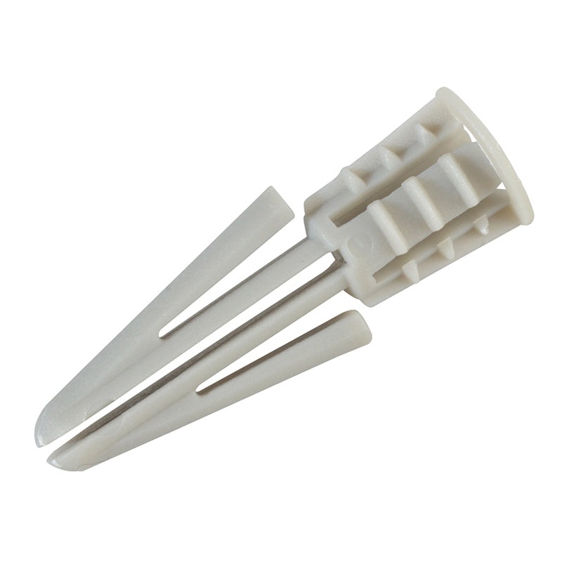 Nylon Plasterboard Plugs 4mm ForgePack 10