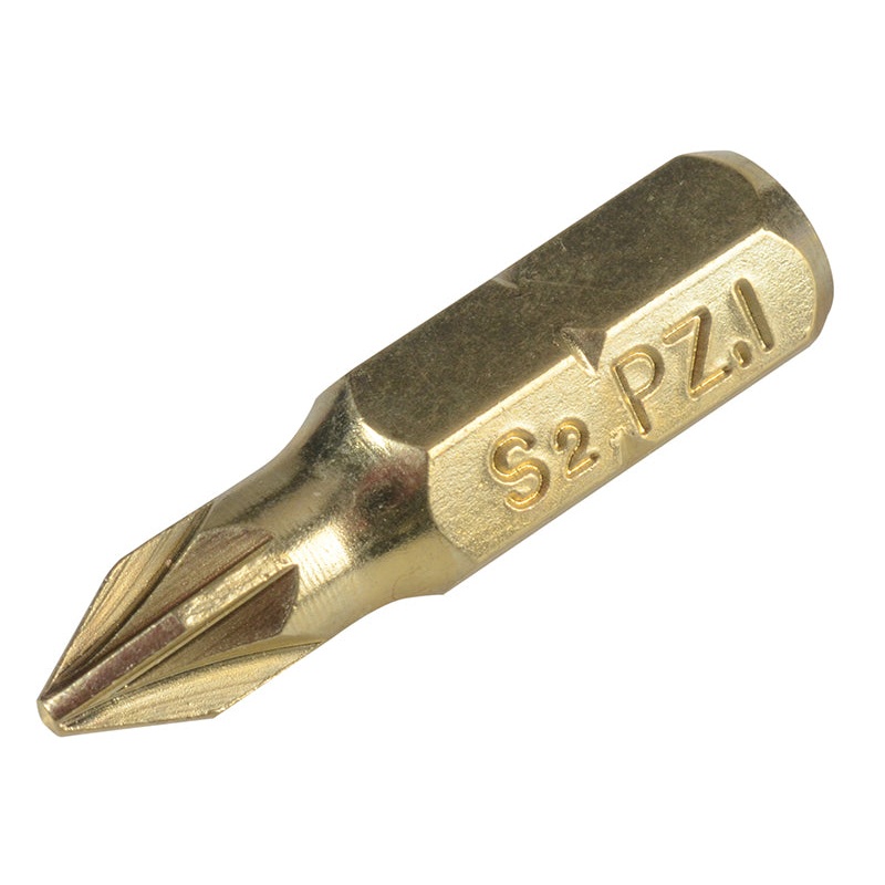 Pozidriv Compatible Bits PZ1 x 25mm (Pack 10)