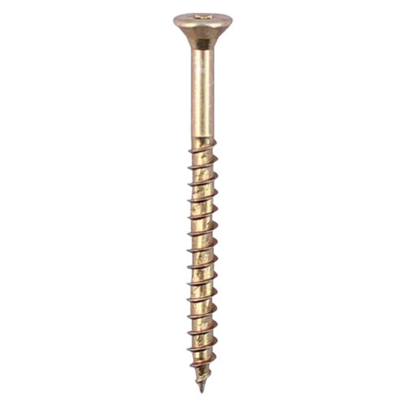 TIMCO Velocity Premium Multi-Use Countersunk Gold Woodscrews - 4.0 x 40