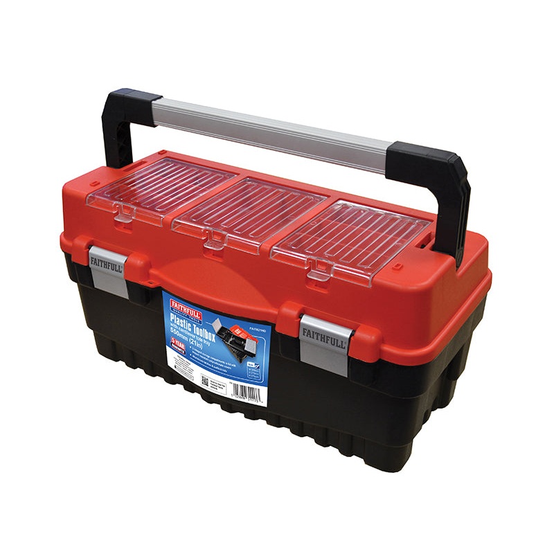Cantilever Tote Tray & Organiser Lid Toolbox 53cm (21in)