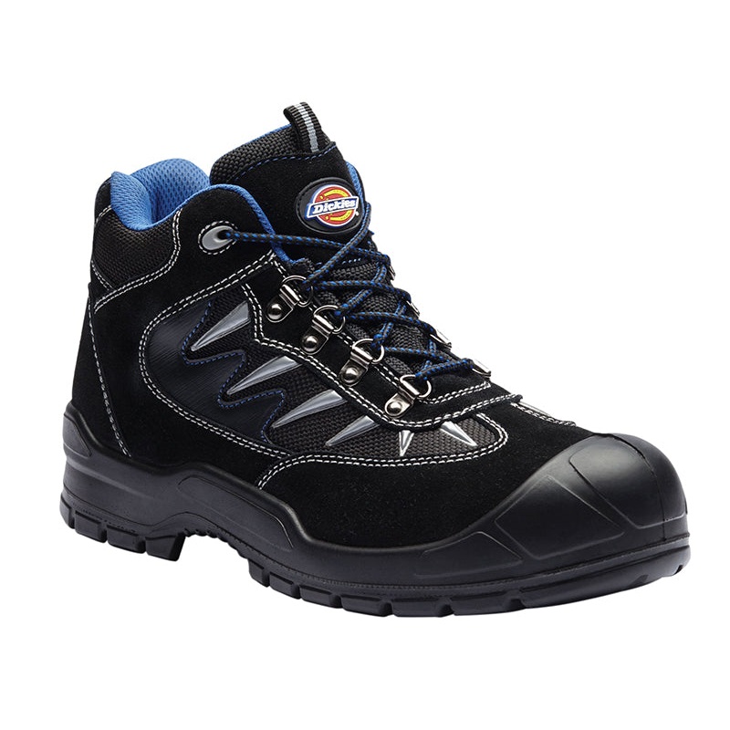 Storm Super Safety Hiker Boots Black/Blue UK 6 EUR 39/40