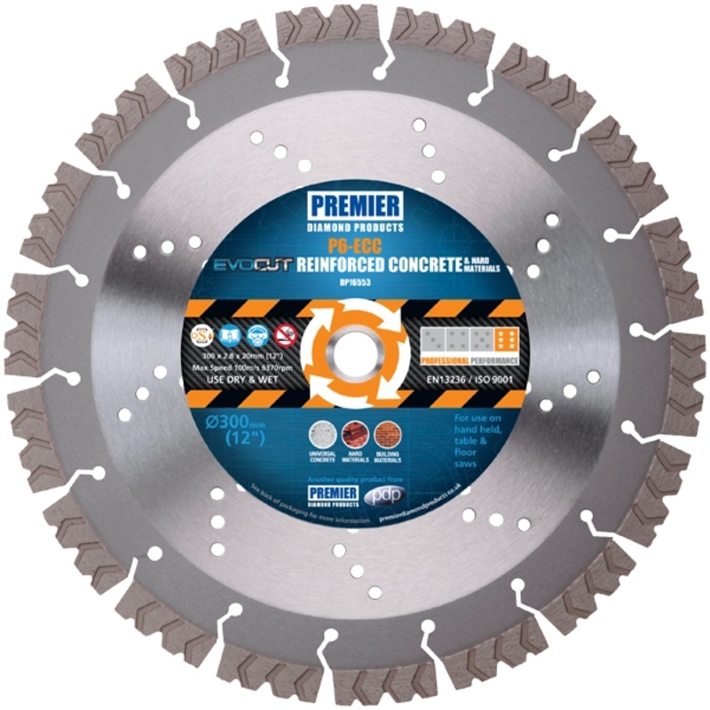 P6-ECC EVOCUT Concrete Blade
