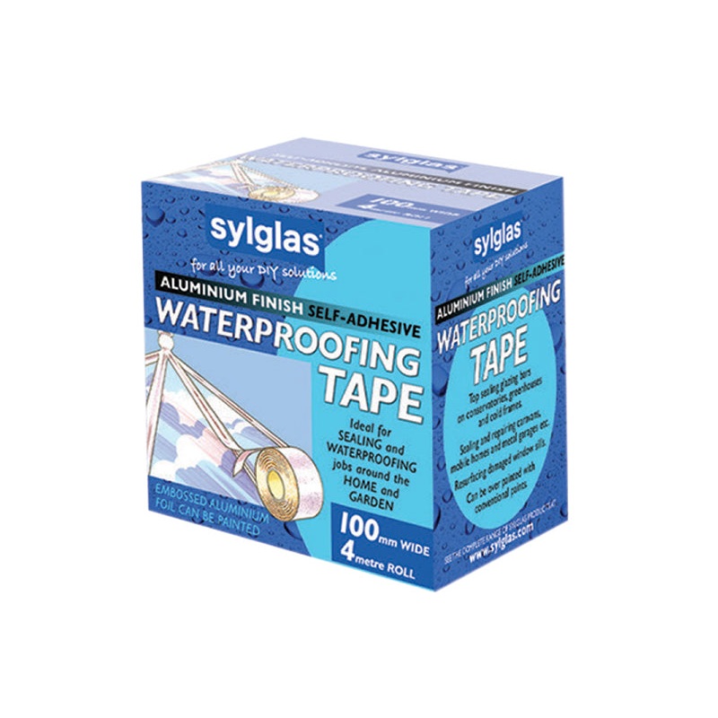 Aluminium Finish Waterproofing Tape 50mm x 4m