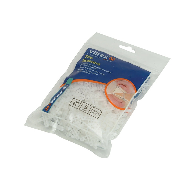 Floor Tile Spacers 5mm (Pack 1500)