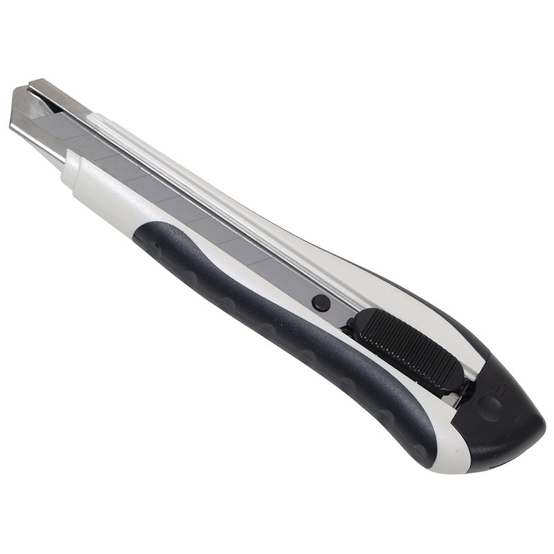 Heavy-Duty Smart Grip Snap-Off Knife 18mm + 3 Blades