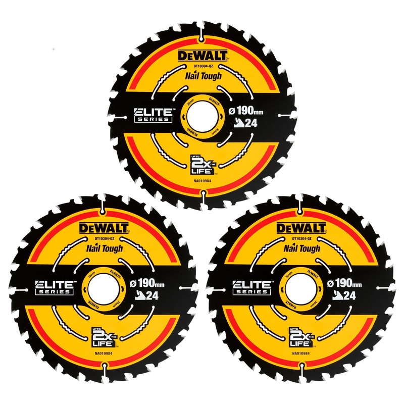 Dewalt DT10399-QZ  190X30 24T 3 PK