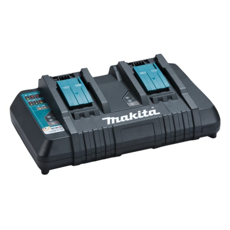 Makita MAKDC18RD Twin Port Multi Voltage Charger 14.4-18V 240v