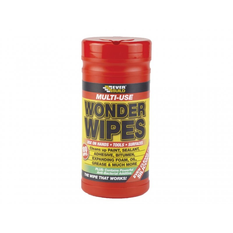 Ever Build Wonder Wipes Trade (Tub 100)