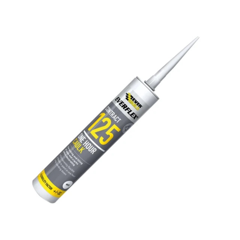 One Hour Caulk 125 White 300ml