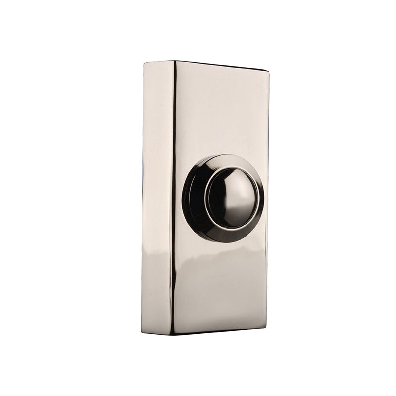 2204BC Wired Doorbell Additional Chime Bell Push Chrome
