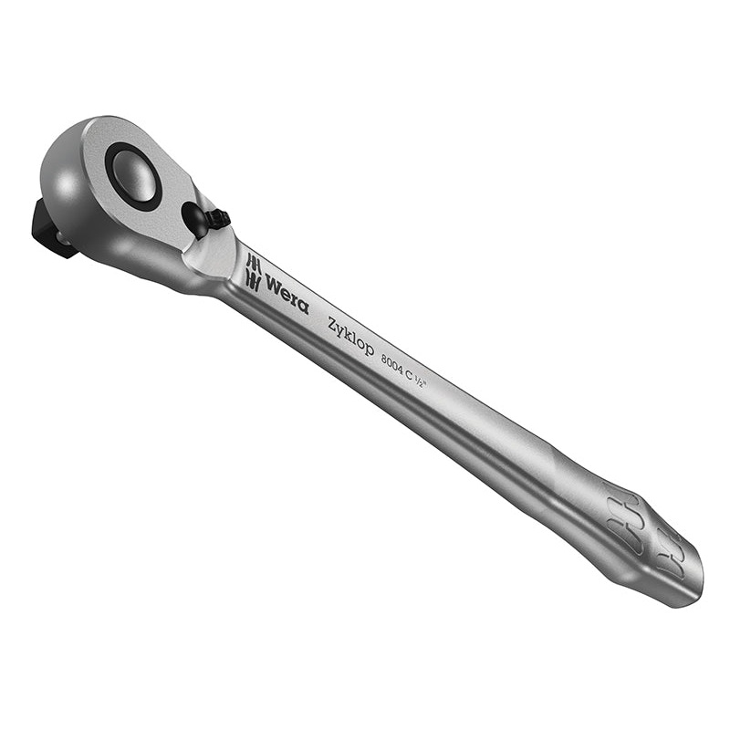 Zyklop 8004C Metal-Switch Slim Ratchet 1/2in Drive