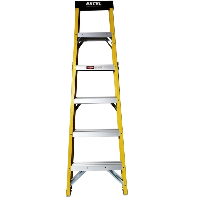 EXCEL 1656 6 Tread Fiberglass Steps