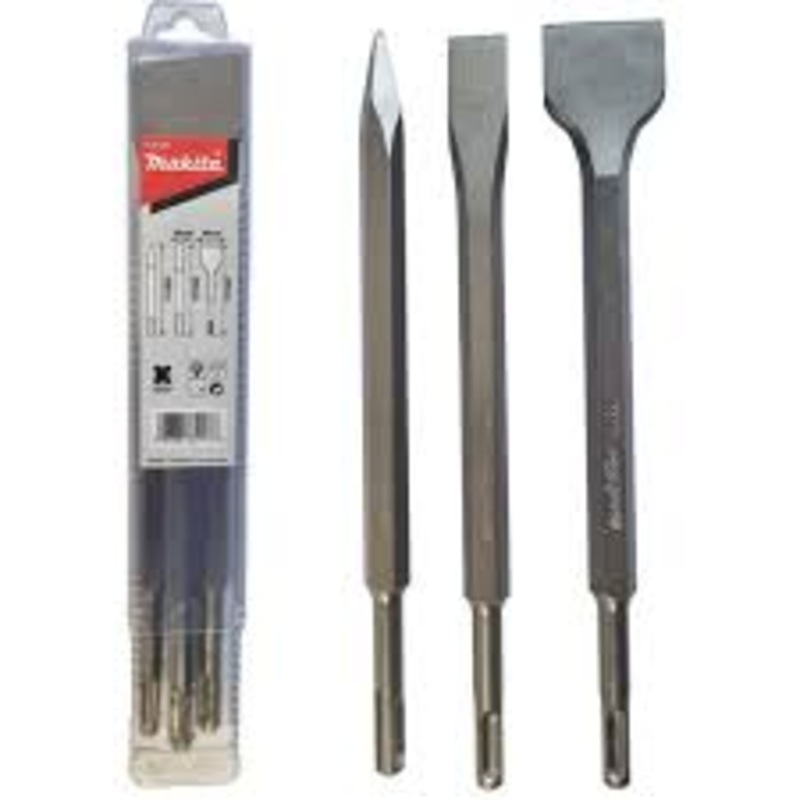 Makita D-30134 3 Piece Chisel Set