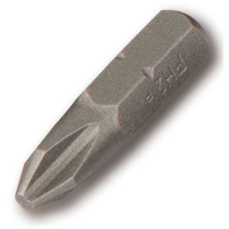 1/4" Hex Drive Phillips Bit 1" - #2