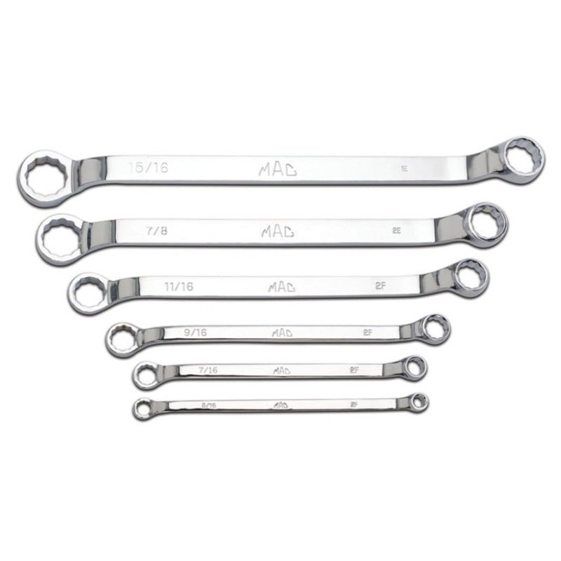 Long Deep-Offset Double-Box Wrench 1/4" x 5/16" 12-PT.