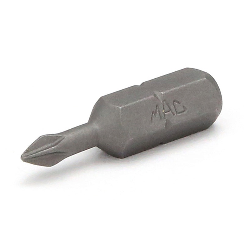 1/4" Hex Drive Phillips Bit 1" - #0