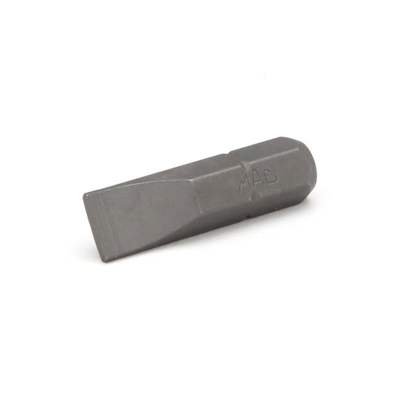1/4" Hex Drive Slotted Bit 1" - 7mm