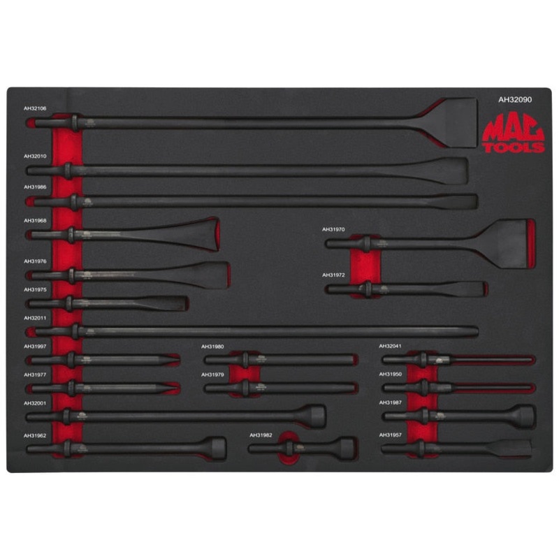 20-PC. Master Pneumatic Bit Set