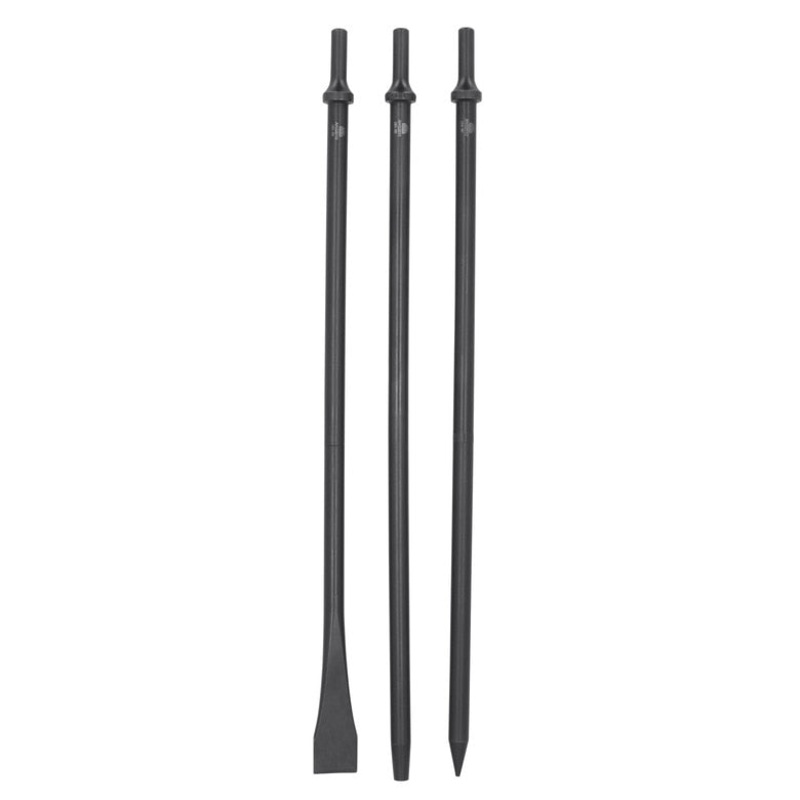 3-PC. 18" Long Pneumatic Bit Set