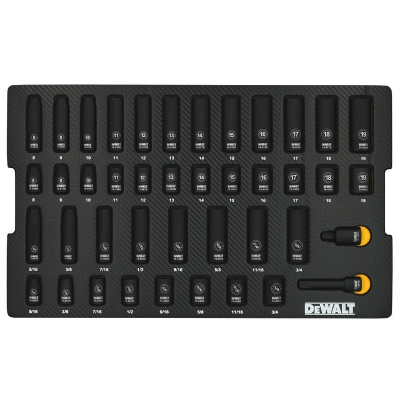 42-PC. 3/8 Drive Impact Socket Set