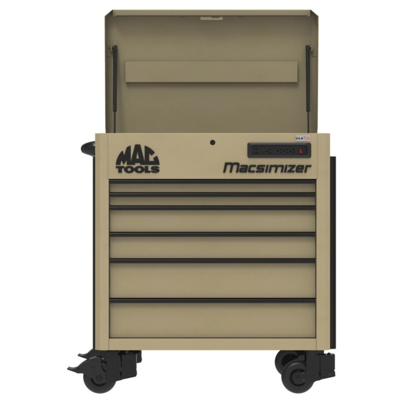 6-Drawer Macsimizer High-Mileage Utility Cart - Desert Tan