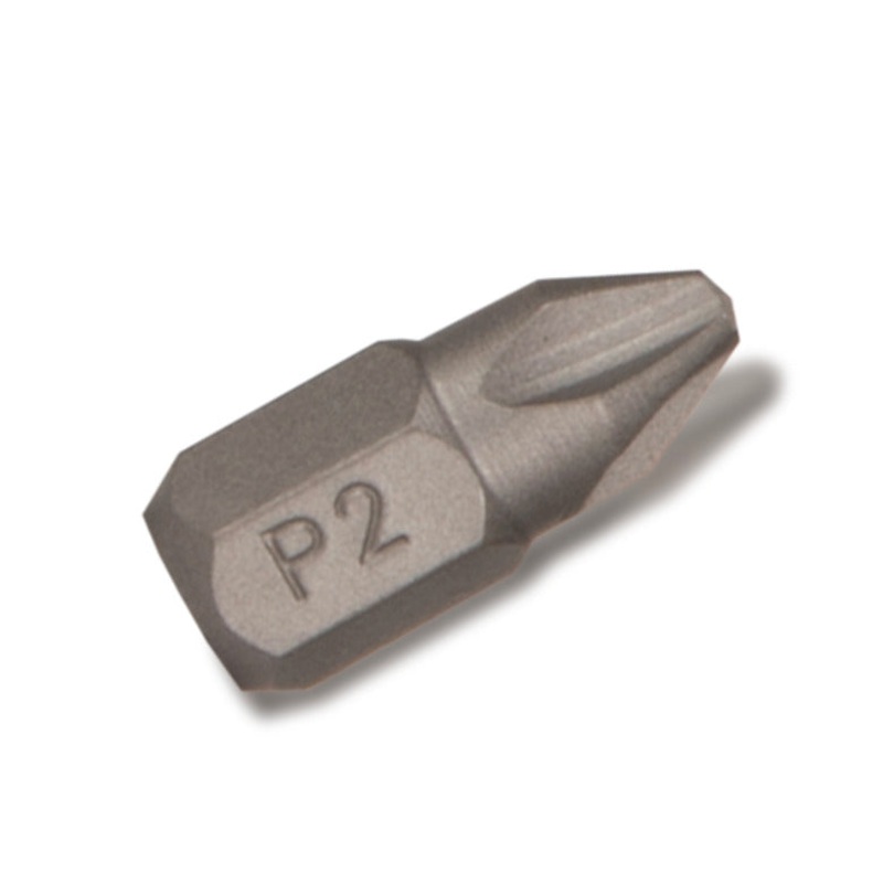 1/4" Hex Drive Stubby Phillips Bit - #2