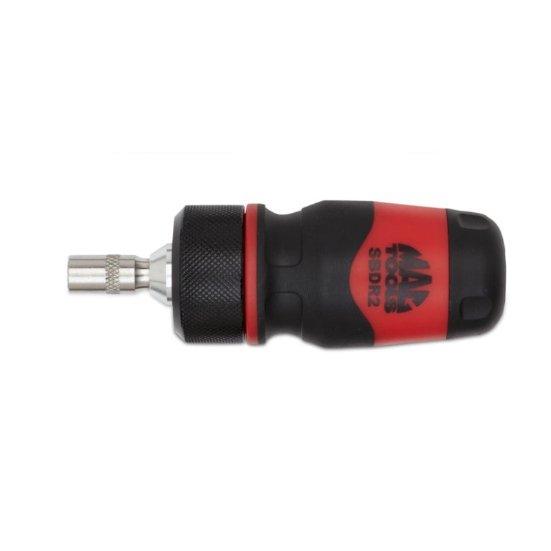 1/4" Hex Mac-Grip Ratcheting Magnetic Stubby Bit Driver