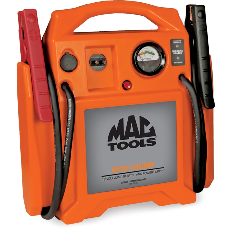 1,700 Peak Amp Jump Starter - Hi-Viz Orange