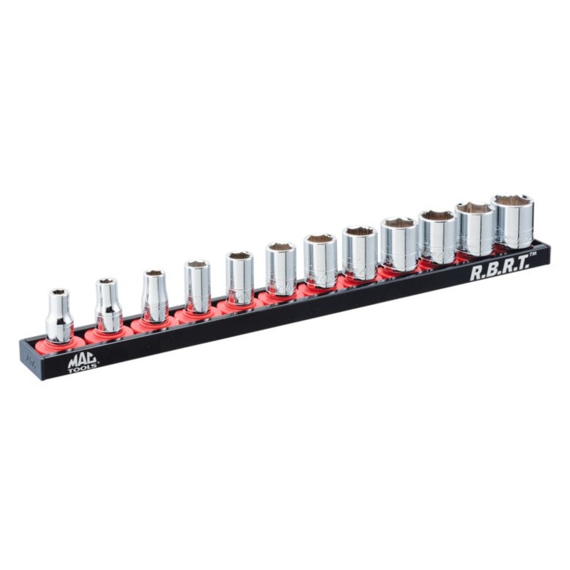 12-PC. 1/4" Drive Standard Metric R.B.R.T. Socket Set