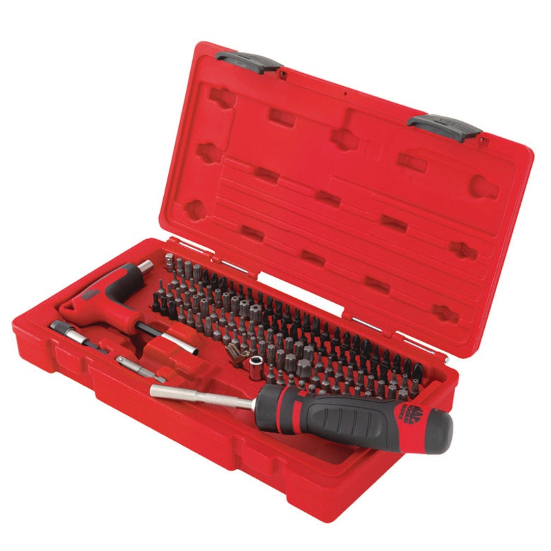121-PC. R.B.R.T. Mac-Grip Ratcheting Screwdriver and Bit Set